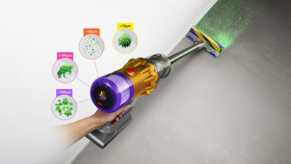 ⁦שואב אלחוטי בהוראת קבע Dyson V12™ Detect Slim Absolute⁩ – תמונה ⁦3⁩