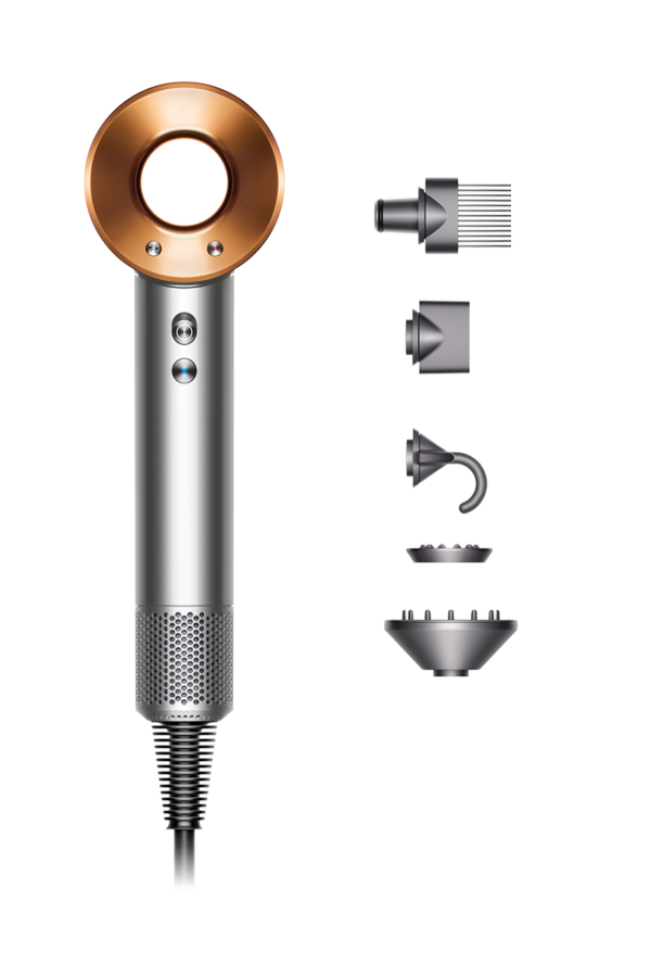 מייבש השיער ™Dyson Supersonic בגווני ניקל נחושת