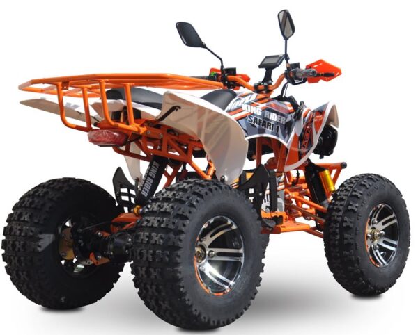 ⁦טרקטורון SAFARI -2  כתום כולל סוללת לתיום 72 וולט בהוראת קבע 50 AH⁩ – תמונה ⁦3⁩