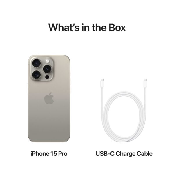 ⁦אייפון 15 פרו Apple iPhone 15 Pro 128GB בהוראת קבע⁩ – תמונה ⁦6⁩