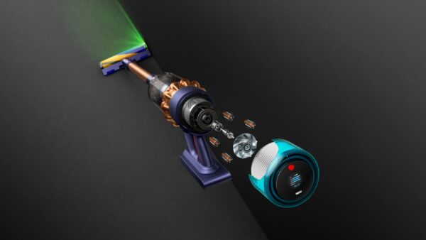 ⁦Dyson Gen5detect Absolute בהוראת קבע בגוון כחול ונחושת⁩ – תמונה ⁦2⁩
