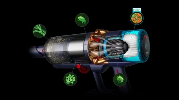 ⁦Dyson Gen5detect Absolute בהוראת קבע בגוון כחול ונחושת⁩ – תמונה ⁦3⁩