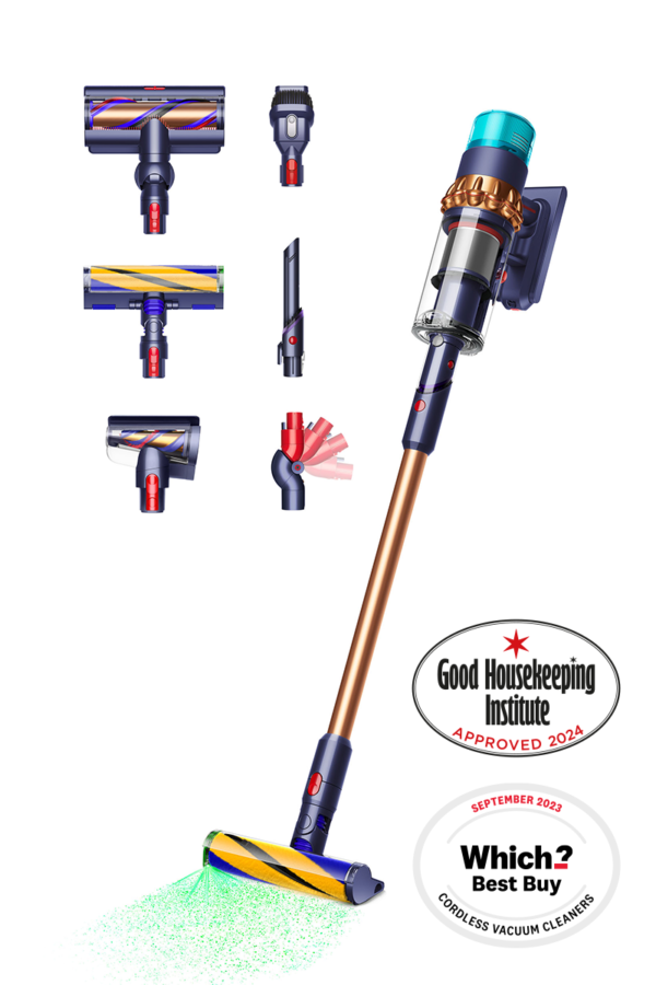 Dyson Gen5detect Absolute בהוראת קבע בגוון כחול ונחושת
